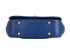 Top Handle Round Flap, &pound;2,600, Handbags, Blue, Caviar Leather, Top view